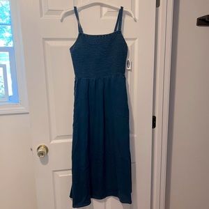 Old Navy indigo blue sundress